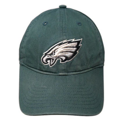 Philadelphia Eagles NFL Reebok Green One Size Hat Strapback Slideback Cotton