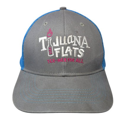 Tijuana Flats Tex-Mex For All Snapback Trucker Hat Multicolor OS Mesh Back Hit