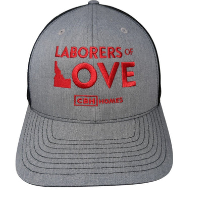Laborers of Love CBH Homes Snapback Trucker Hat Gray OSFA Mesh Back
