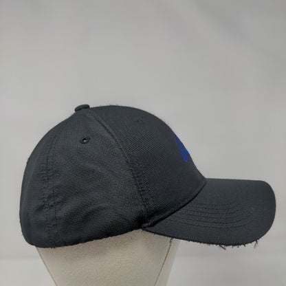 Image Solutions Strapback Hat Black One Size Adjustable Embroidered