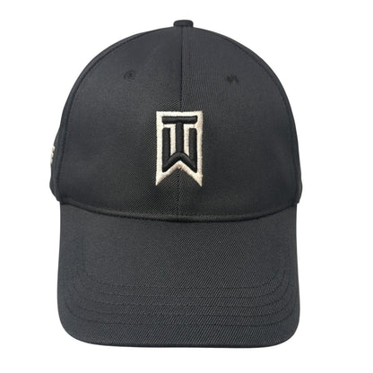 Tiger Woods One Fitted Baseball Cap Black XL Lightweight Embroidered Nike