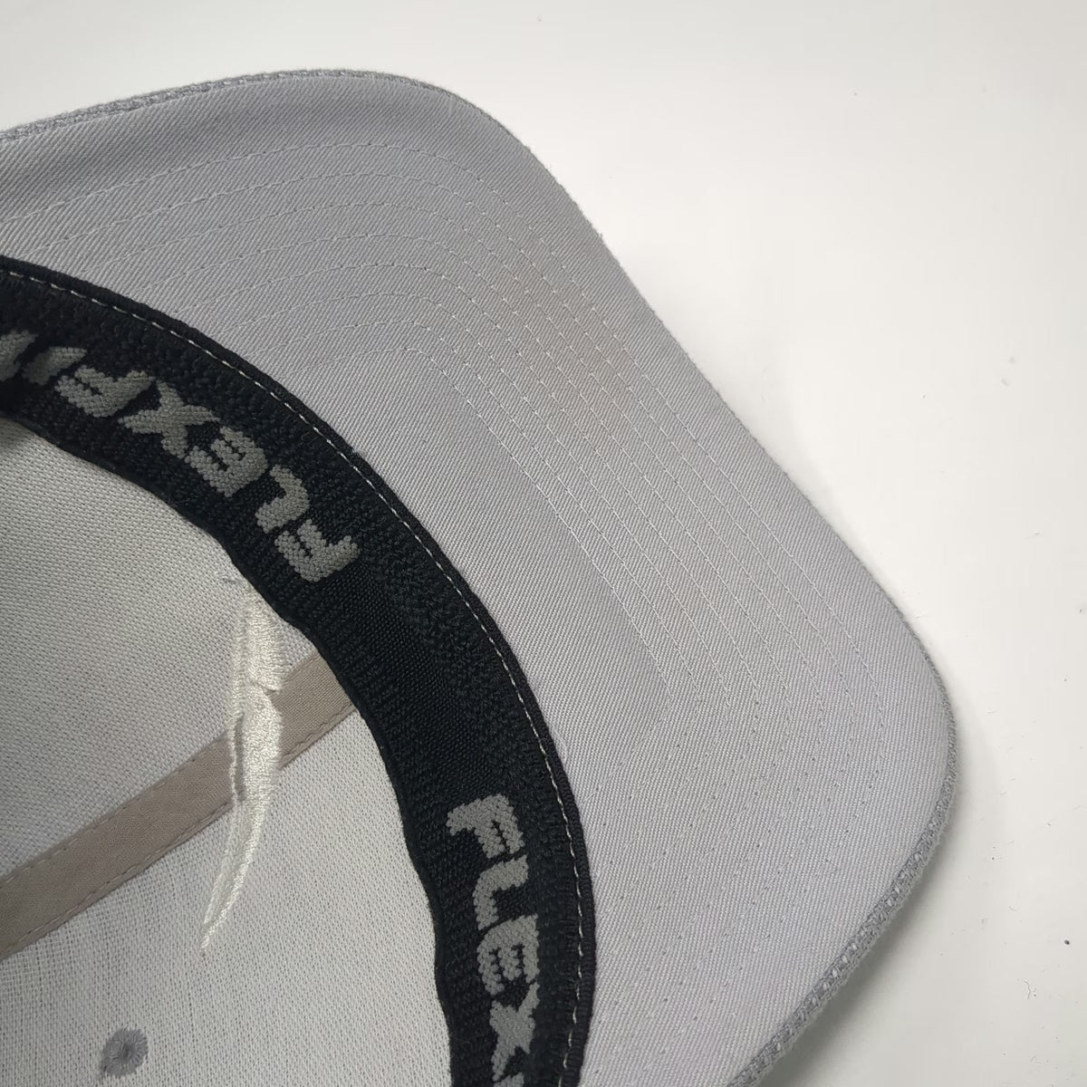 TravisMathew Baseball Cap Gray One Size Feather Fourteen Flexfit Athletic Hat