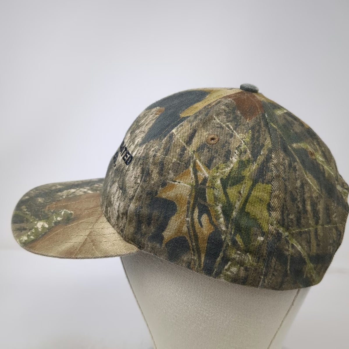 Kati Baseball Cap Green Brown Camo OSFM Consolidated Supply Co. Adjustable Hat