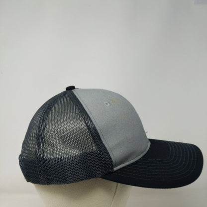 T-Meridian Snapback Mesh Back Trucker Hat Gray One Size Port Authority