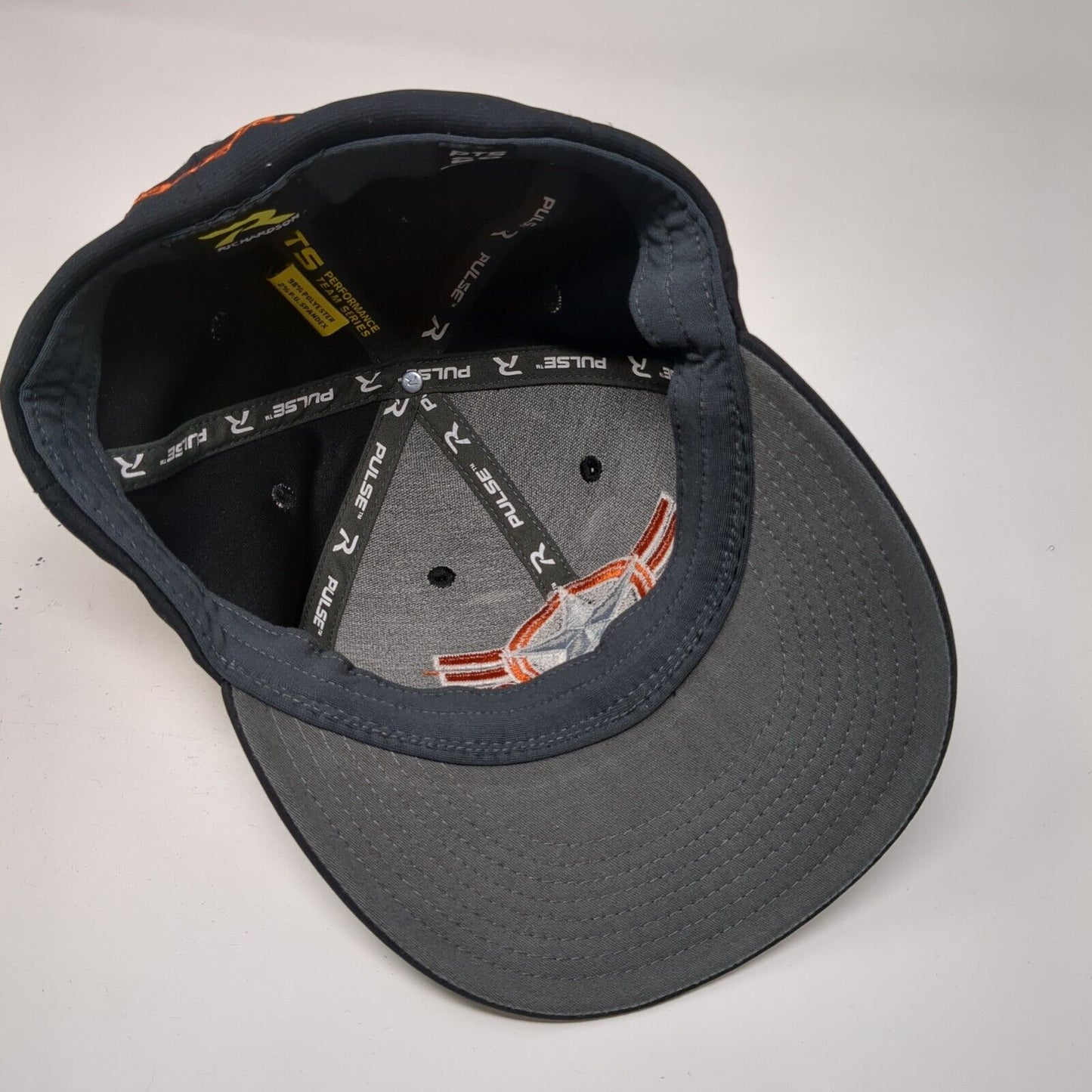 Ridgevue Fitted Hat Black Small-Medium Embroidered Richardson 6 Panel