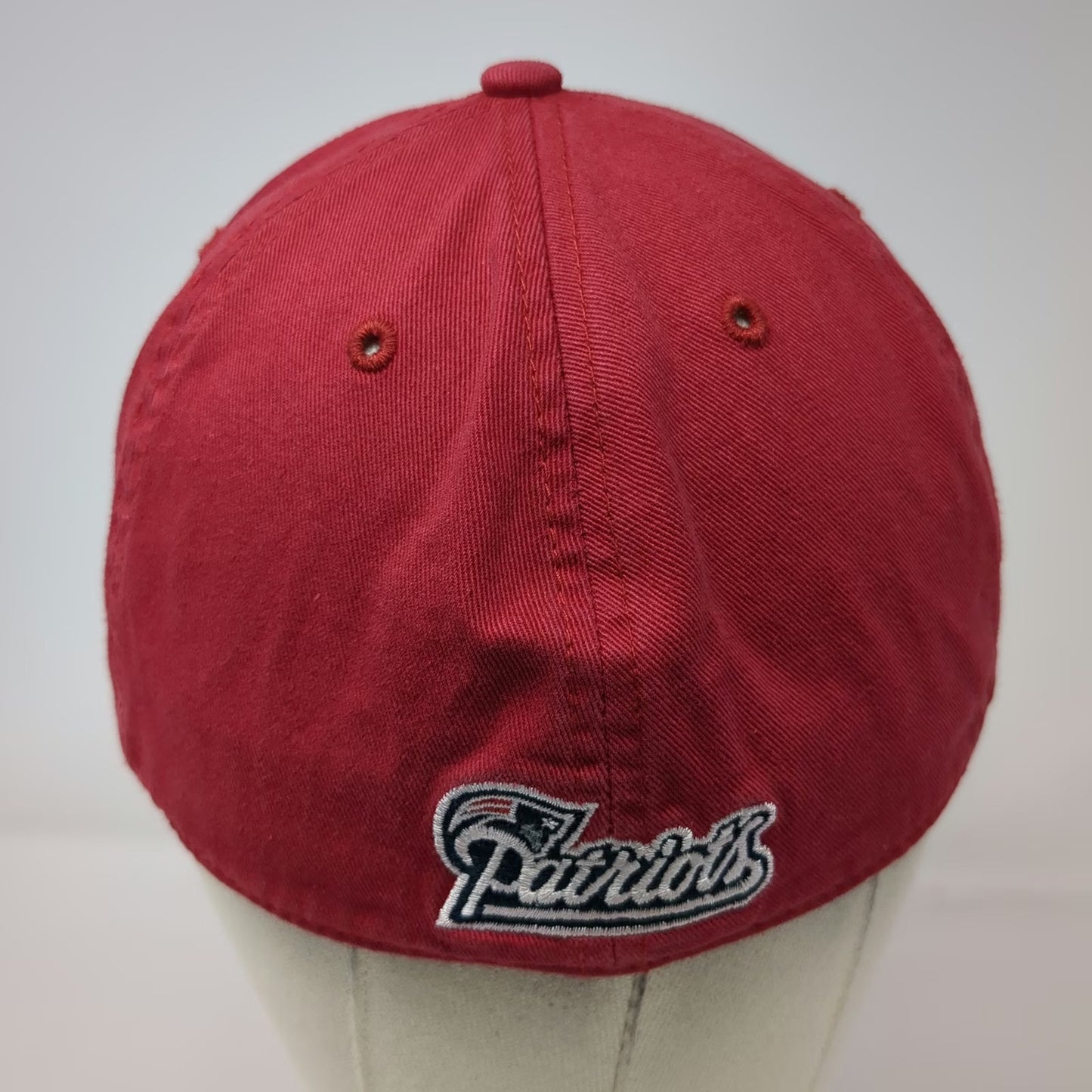 '47 Brand New England Patriots NFL Red M Relaxed Fit Cap Hat Embroidered Logo