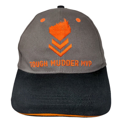 Tough Mudder MVP Snapback Hat Gray One Size Embroidered Adjustable