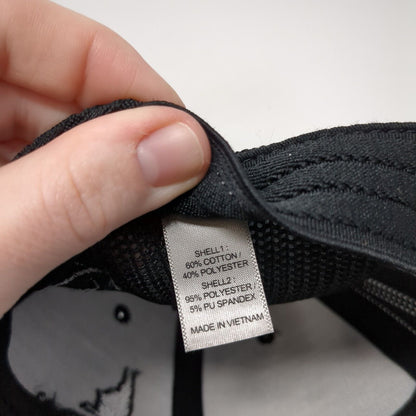 Idaho 208 Fitted Mesh Back Trucker Hat Black L/XL Flexfit Richardson