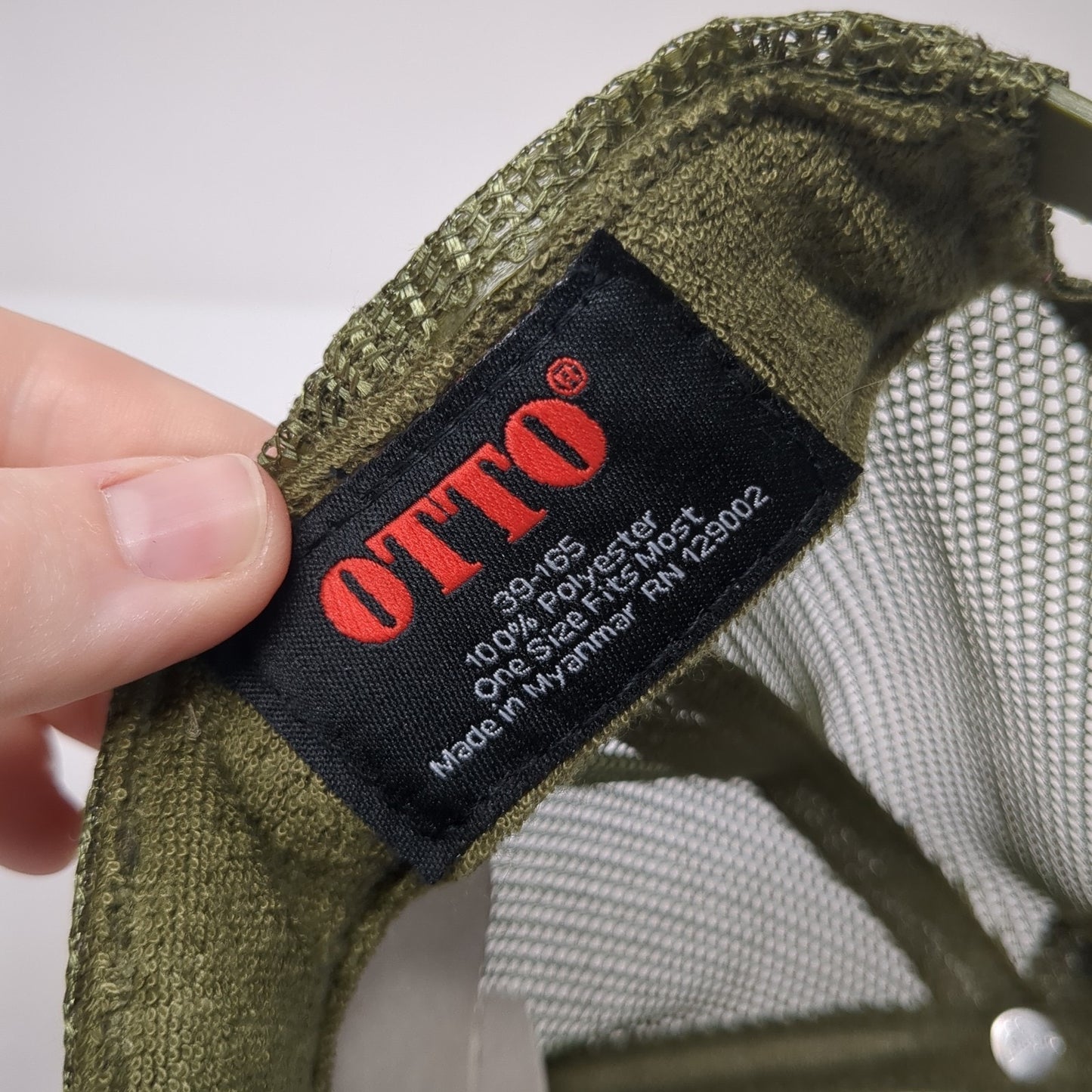 Del Maguey Not Just Mezcal Single Village Trucker Hat Green OS Mesh Back Otto