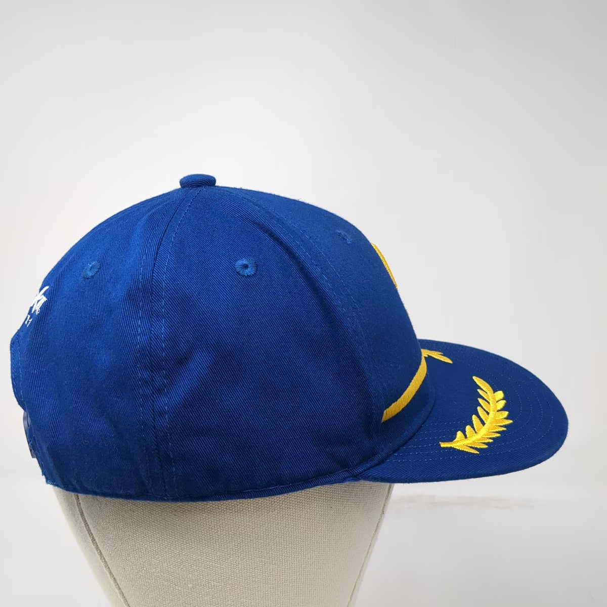 Melonwear Snapback Hat Blue One Size Alaska Airlines Laurel Wreaths Yellow S