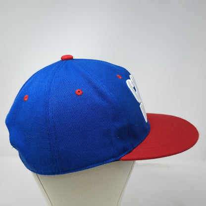 Blue Snapback One Size Costa Rica Hat Vamos Sele 3D Embroidery Graphic Flat Brim