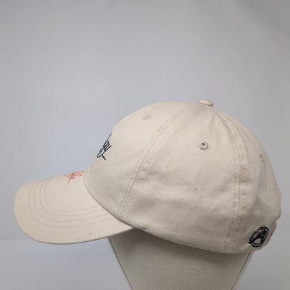 Holiday Golf Club Strapback Hat Tan OSFA Embroidered Logo Autographed John Daly