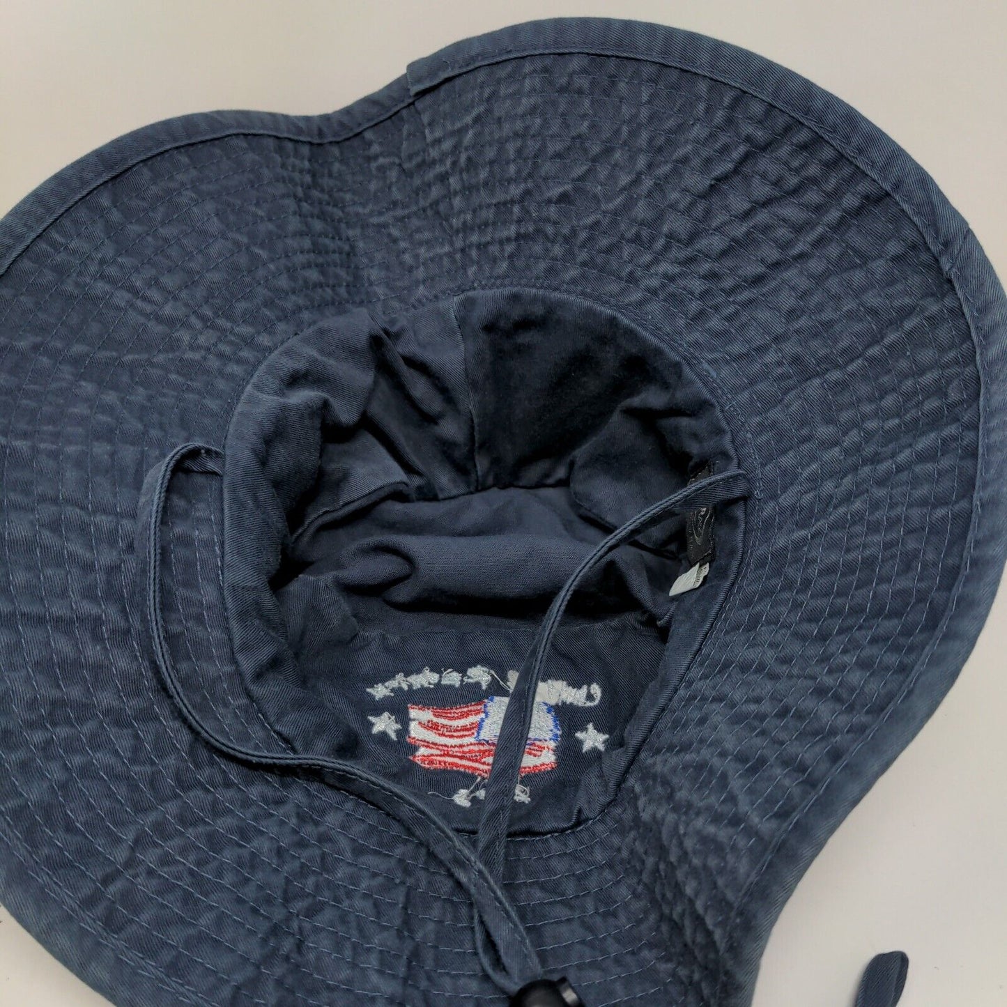Chilton Reunion 2003 Fisherman Bucket Hat Blue S/M Patriotic Ouray W/Tags