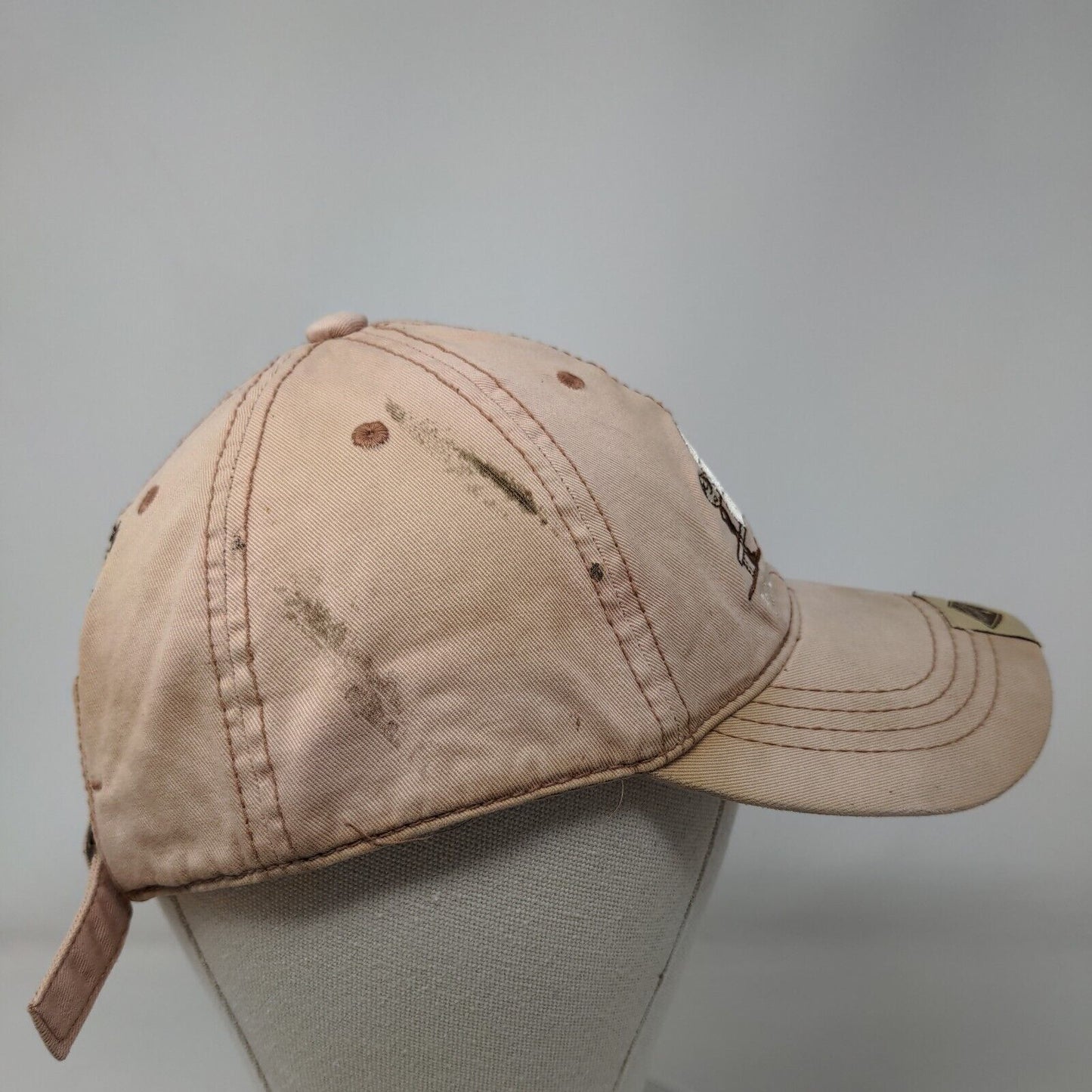 Vacation Home Vintage Foxworthy Slideback Hat Pink OS Adjustable Embroidered