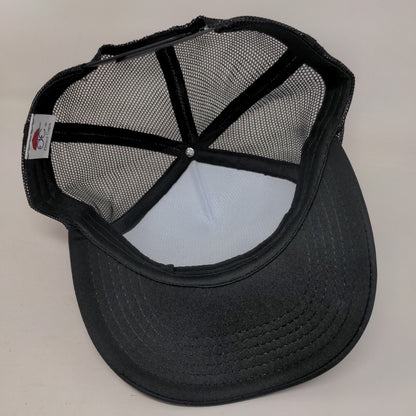 Brave Summit Snapback Mesh Back Trucker Hat Black OSFM Colorblock