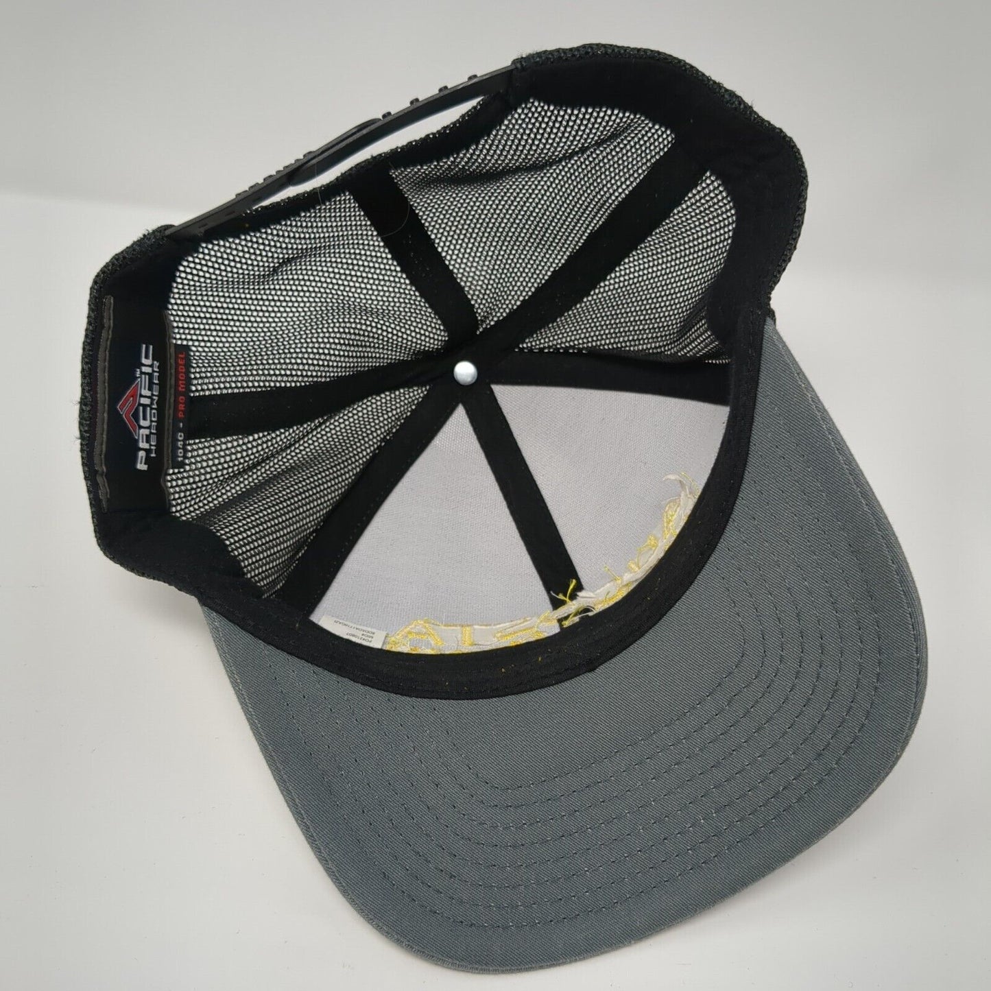Augusta Lawn Care Services Snapback Hat Gray OS Adjustable Pacific Headwear