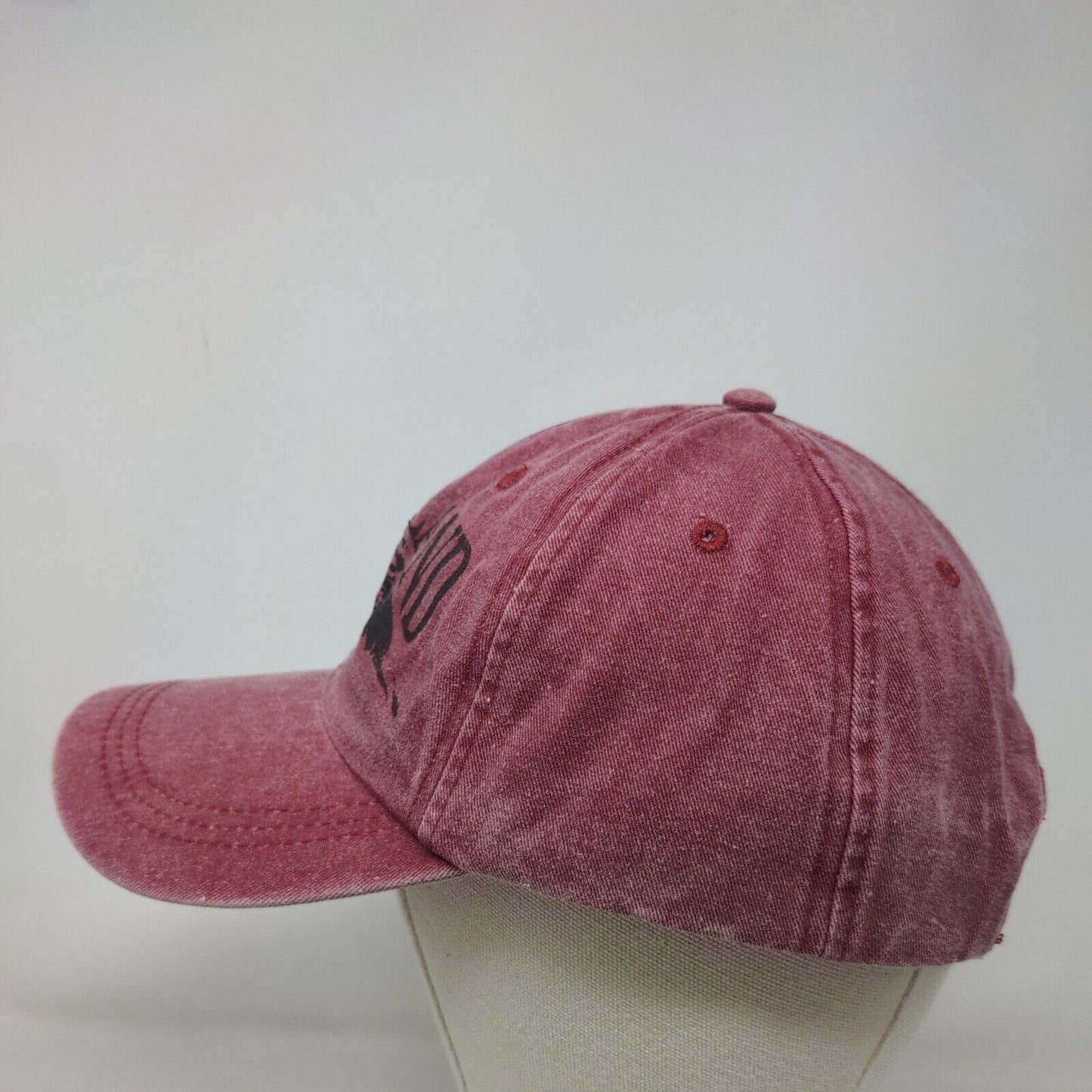 Portland Mountain Slideback Hat Red OSFA Adjustable HG 6 Panel