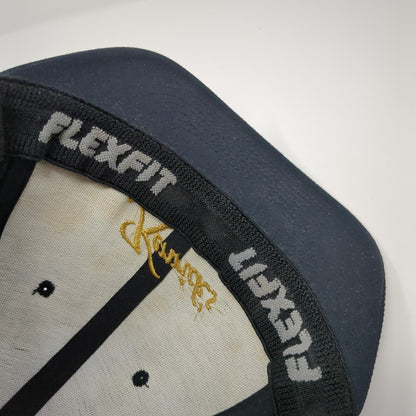 Kenrick's Fitted Hat Black L/XL Embroidered Flexfit Stretch Sport-Tek