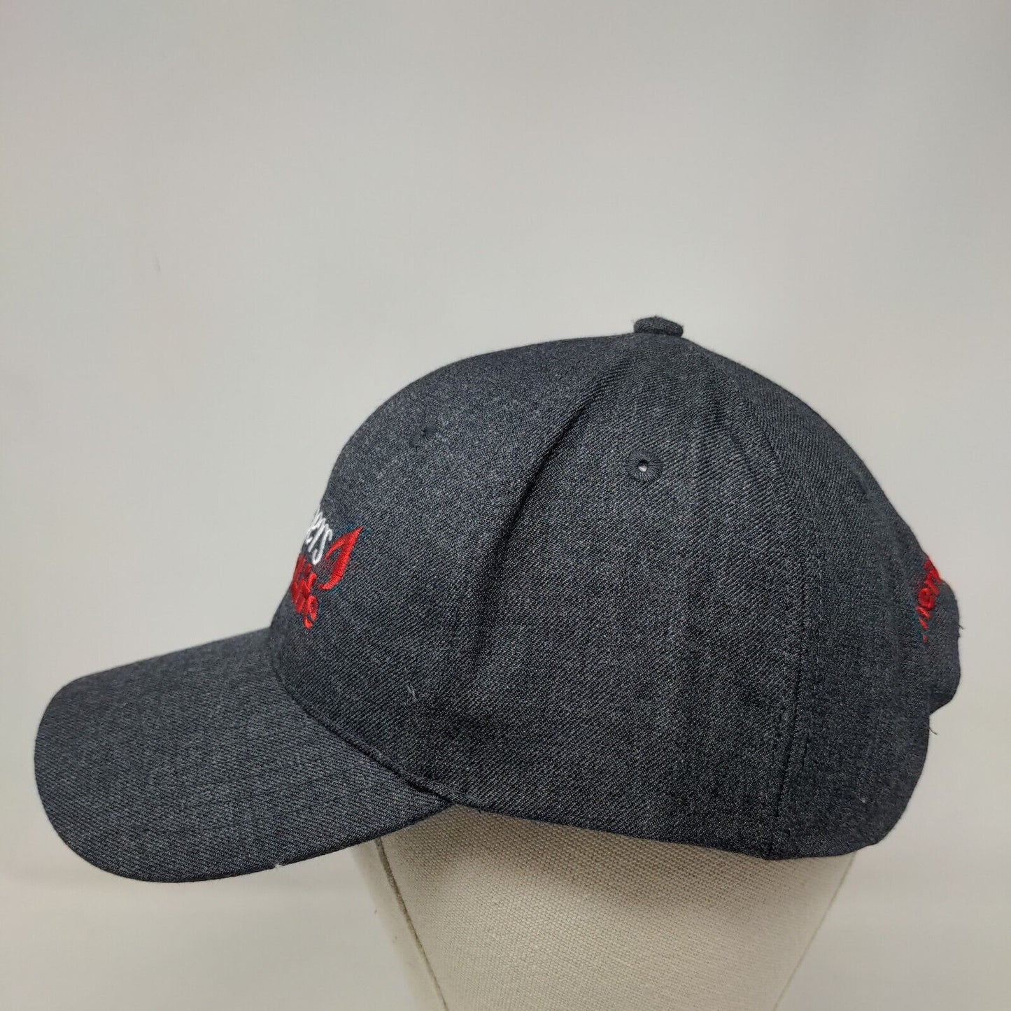 Members For Life Strapback Hat Gray One Size American Red Cross