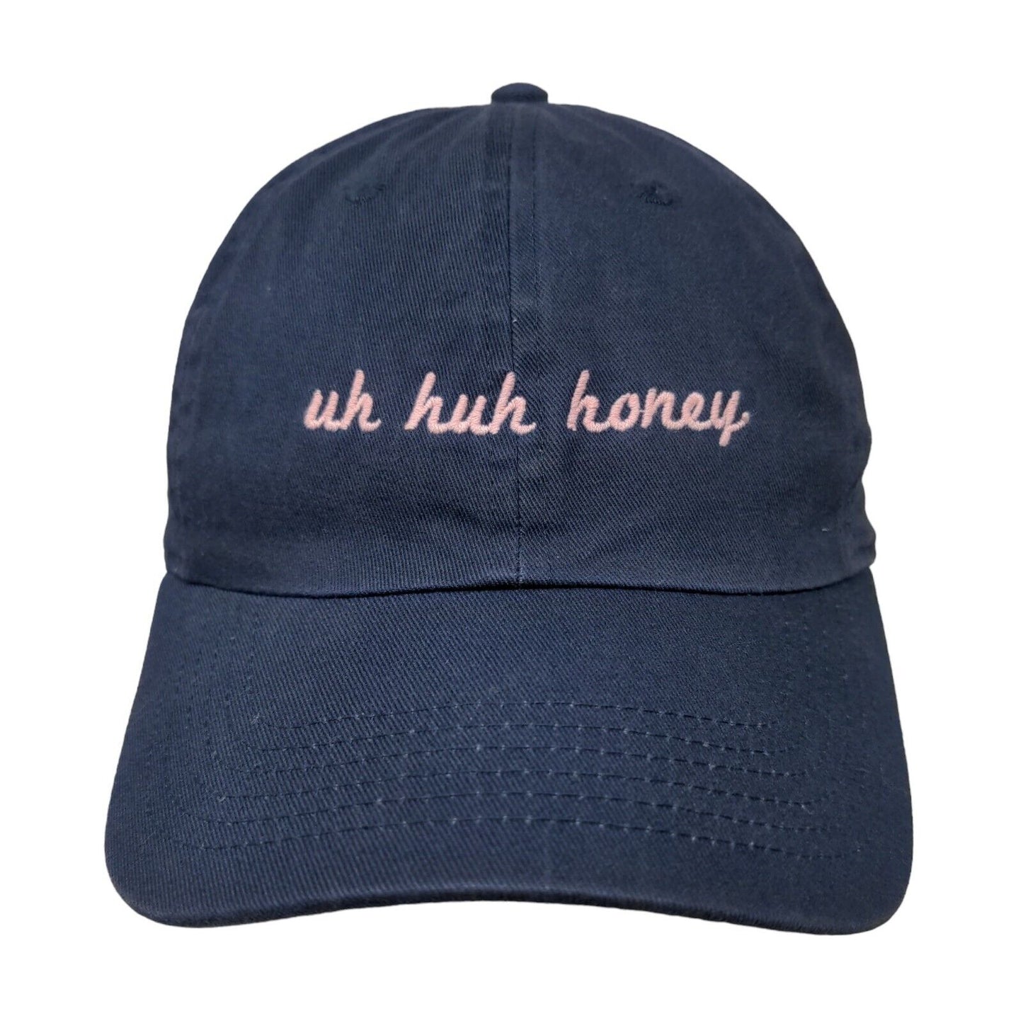 Uh Huh Honey Slideback Hat Blue OSFA Embroidered Newhattan