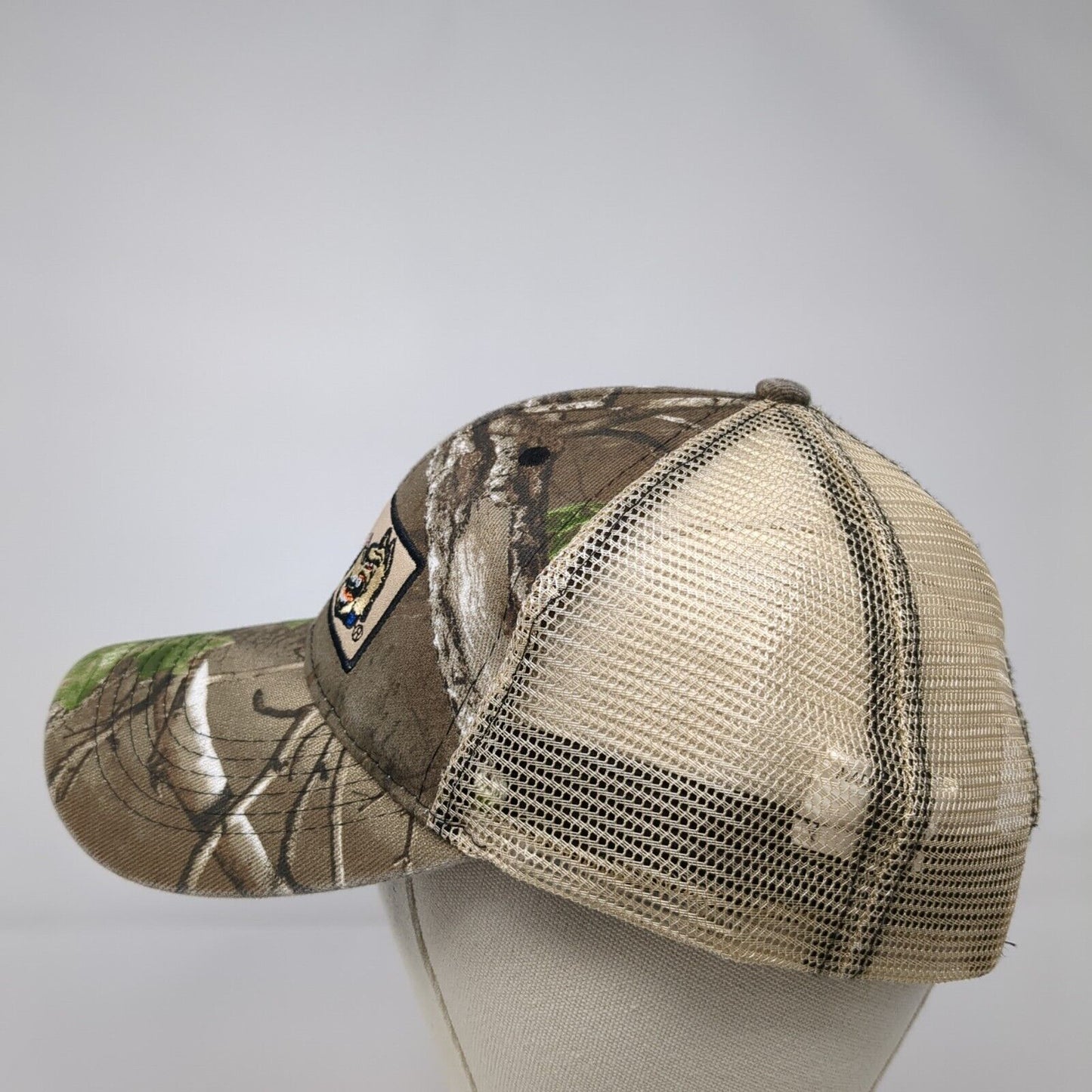 Buyers Products Company Snapback Trucker Hat Camo One Size Mesh Back