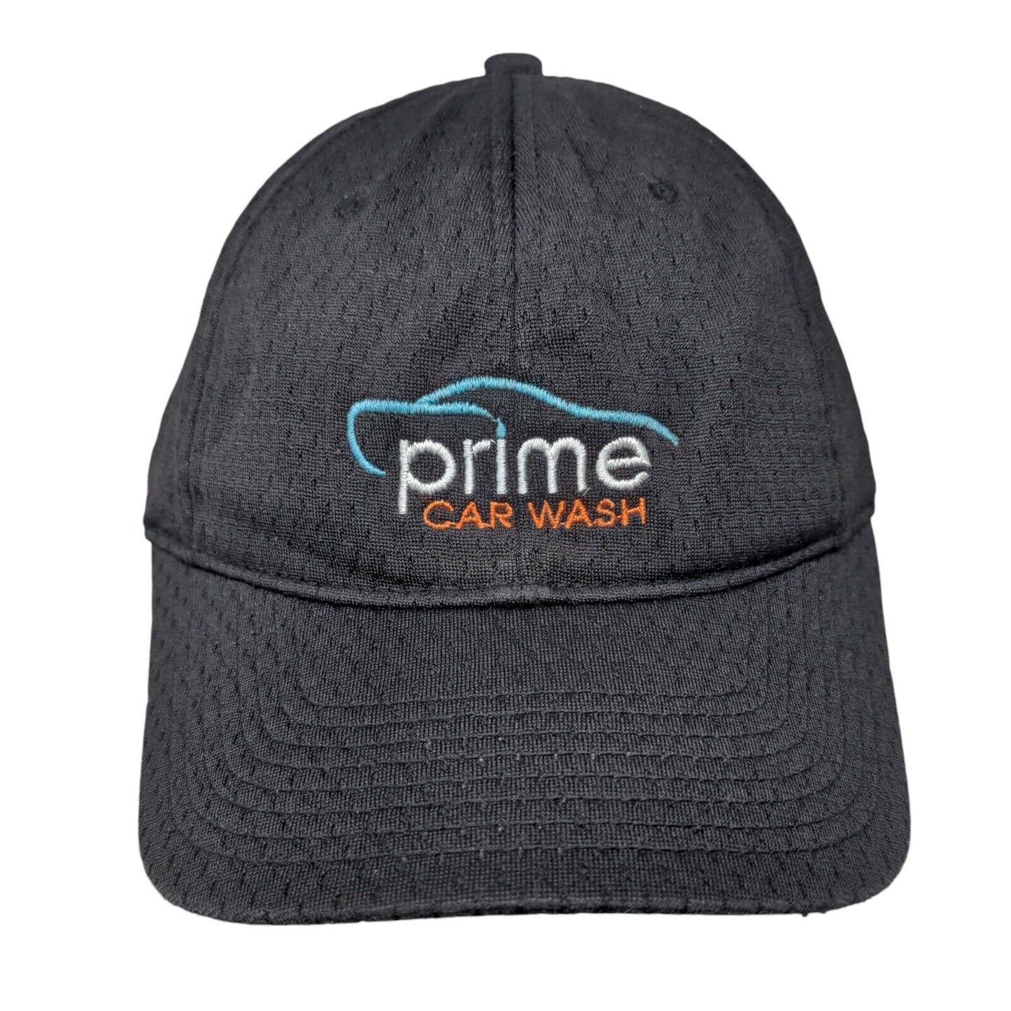 Prime Car Wash Strapback Hat Black OSFA Embroidered Port Authority