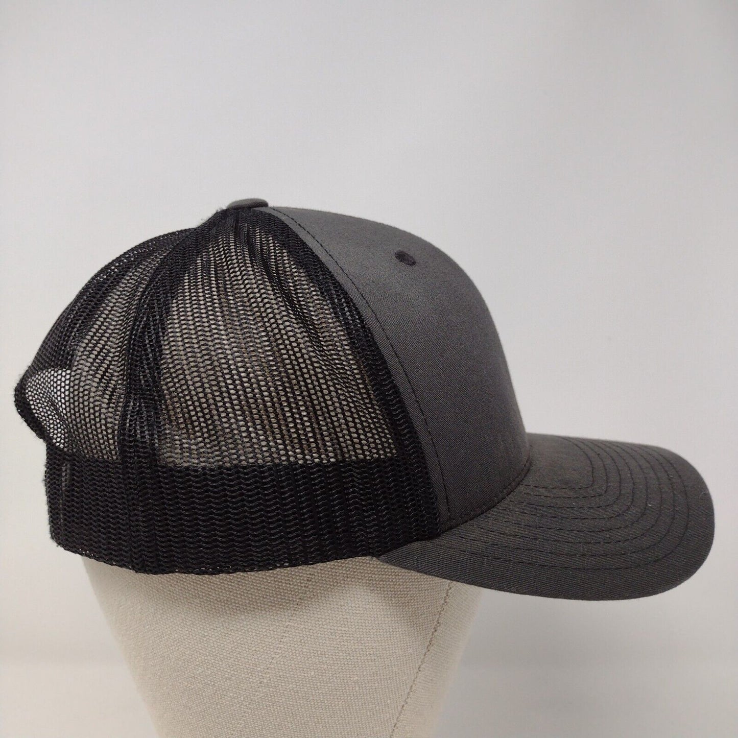 Precision Pumping Systems Snapback Trucker Gray OSFA Mesh Back Classics Yupoong