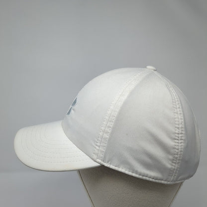 Under Armour Women's Slideback Hat White One Size Adjustable Embroidered 6 Panel
