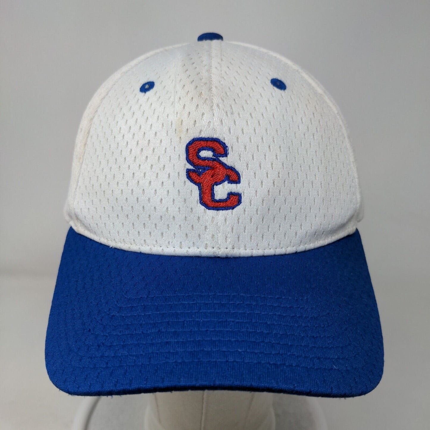 SC Strapback Hat Multi Small Embroidered Logo Mesh Richardson Pro 414