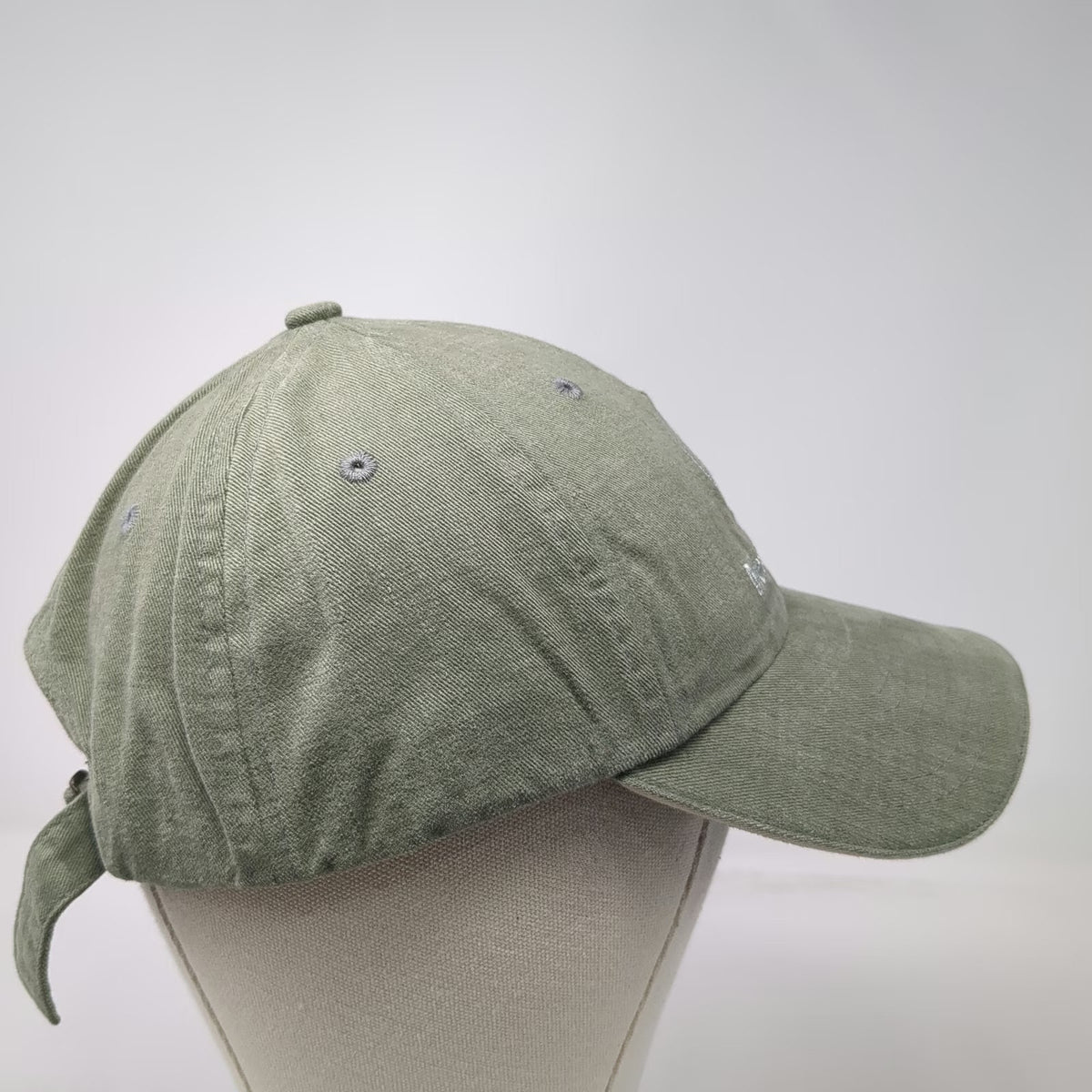 Mercedes-Benz Baseball Cap Green One Size Slideback Embroidered Logo Cotton Hat