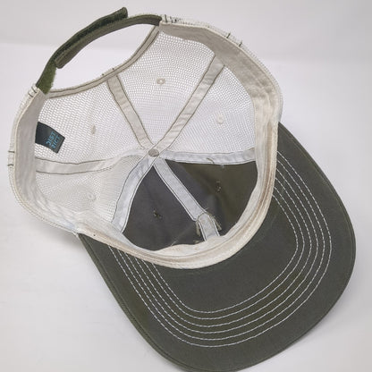 Race To Robie Creek Strapback Mesh Back Trucker Hat Gray One Size District