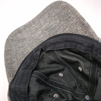 Express Slideback Hat Gray One Size Adjustable Embroidered Vented Holes 6 Panel