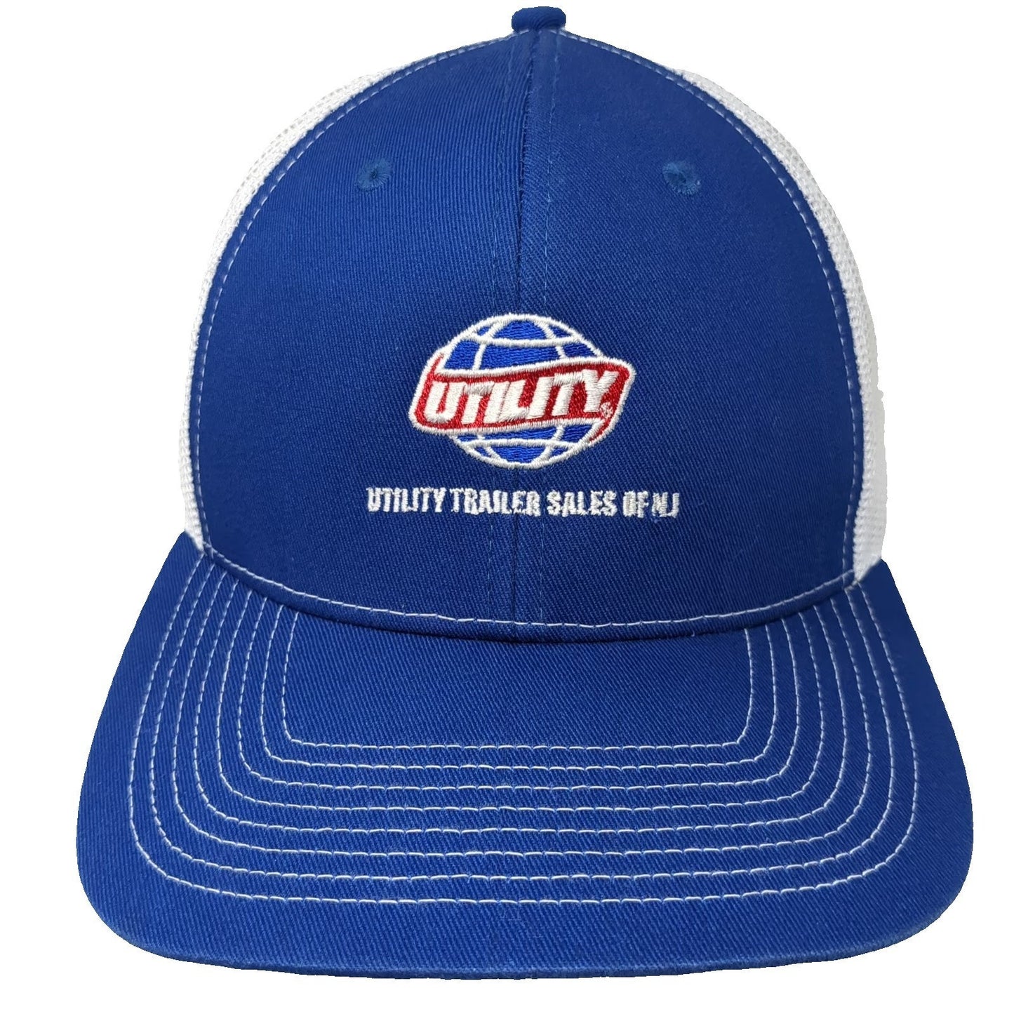 Outdoor Cap Trucker Hat Blue One Size Utility Trailer Sales of NJ Mesh Snapback