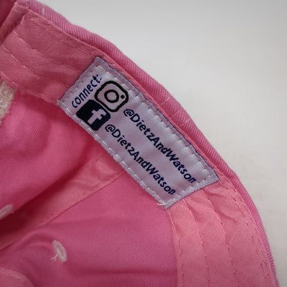 Dietz & Watson Baseball Cap Pink One Size Premium Meats Artisan Cheeses Hat