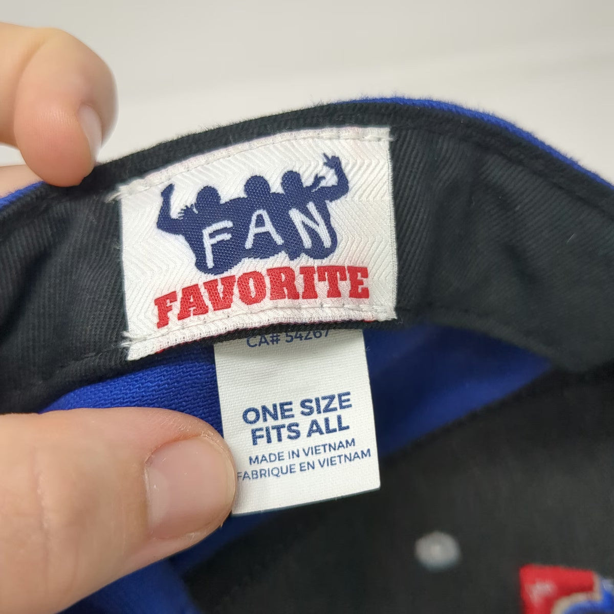 Fan Favorite Baseball Cap Blue Gray One Size Texas Rangers MLB Strapback Hat