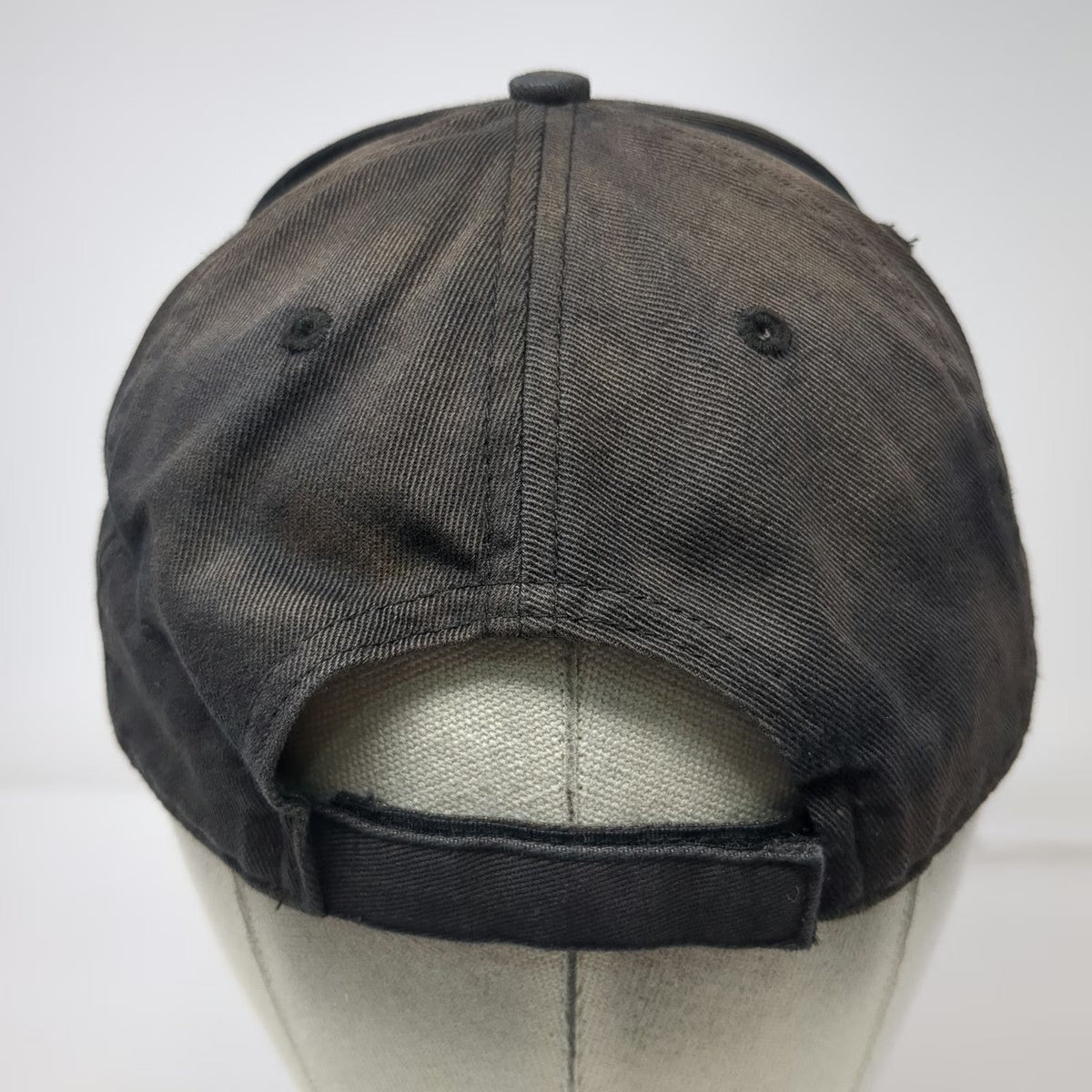 Stihl Baseball Cap Black One Size Strapback Norscot Embroidered Logo Work Hat