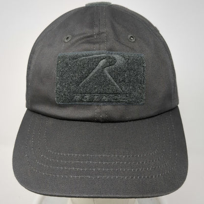 Rothco Baseball Cap Gray One Size Hook Loop Tactical Patch Adjustable Hat