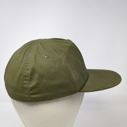 US Military Baseball Cap Green 7 Fitted Sun Hat Rigid Visor Cotton Utility Work