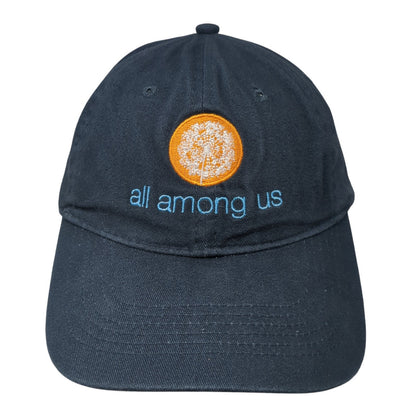 All Among Us Slideback Hat Blue One Size Embroidered Port & Company