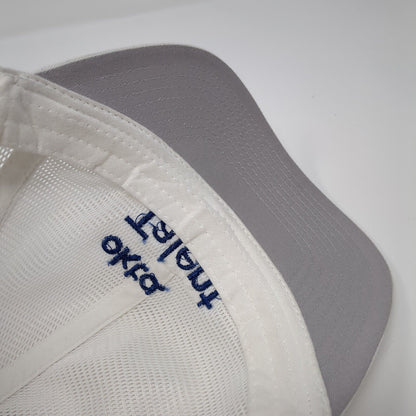 Okta Talent Snapback Trucker Hat White One Size Adjustable The Classics Yupoong