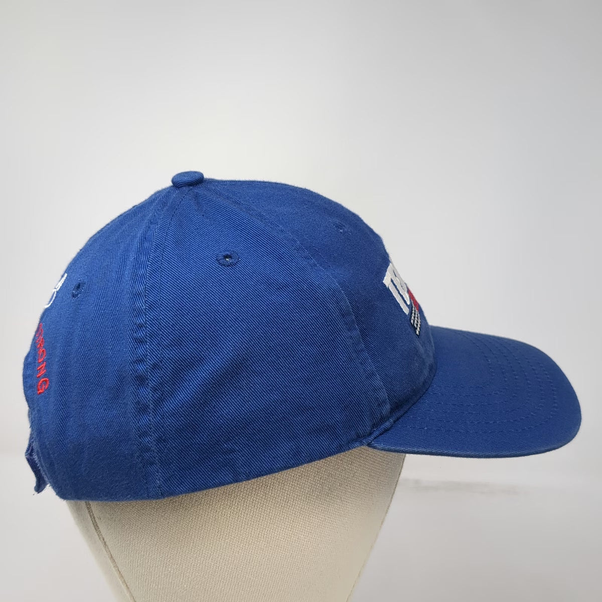K-Products Team USA Olympic Rings Blue Baseball Cap One Size Strapback Hat
