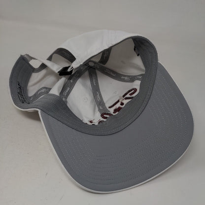 Titleist Slideback Hat White One Size Embroidered Adjustable Outdoor