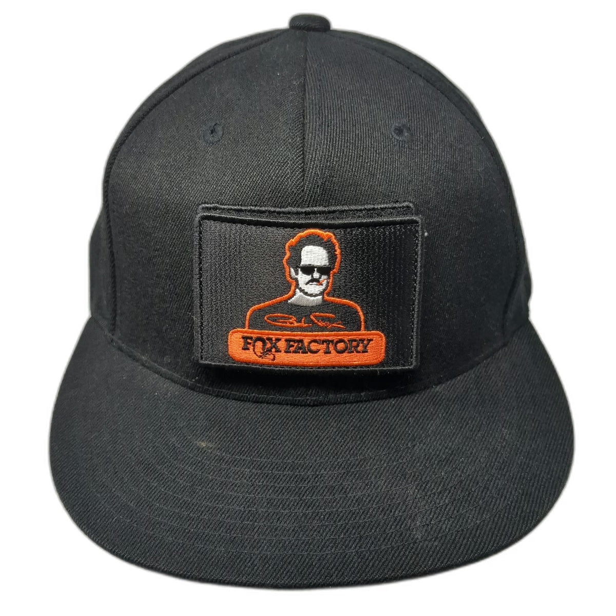 Yupoong Snapback Hat Black One Size Fox Factory Bob Portrait Patch 110 Flexfit