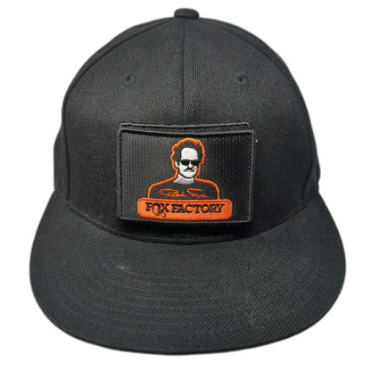 Yupoong Snapback Hat Black One Size Fox Factory Bob Portrait Patch 110 Flexfit