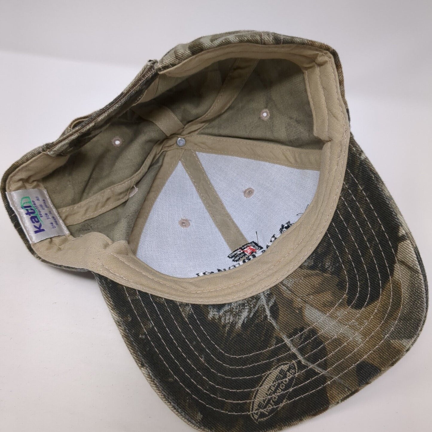 Farm Bureau Financial Services Strapback Hat Camo One Size Realtree Kati
