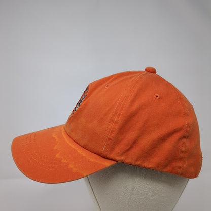 Spurwing Country Club Slideback Hat Orange OSFA Adjustable Embroidered Young An