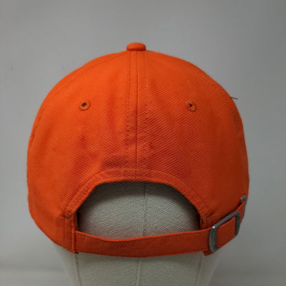 Adidas NHL Men's Slideback Hat Orange Philadelphia Flyers Logo Embroidered