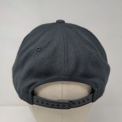 The Shed Snapback Hat Black One Size Adjustable The Classics Yupoong