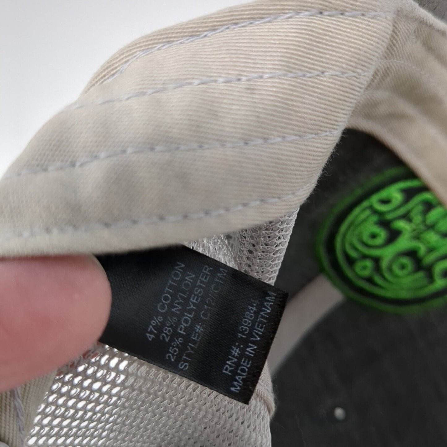 Dolores River Brewery Snapback Trucker Hat Gray One Size Mesh Back