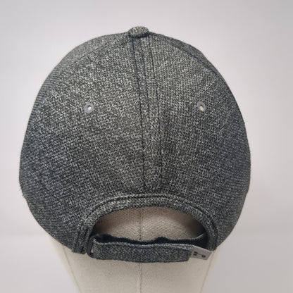 Hind Strapback Hat Gray One Size Adjustable Solid Vent Holes Outdoor